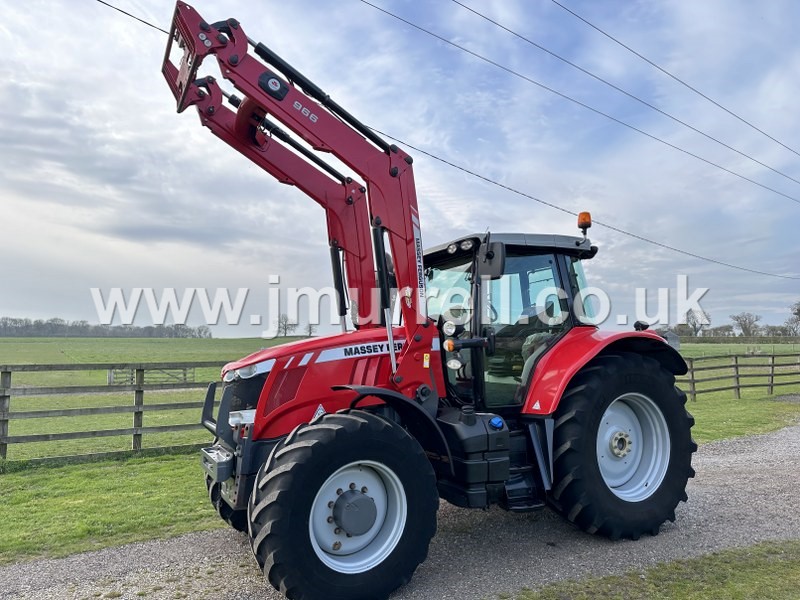 Massey Ferguson 7718 Dyna 6 Tractor With Mf 966 Fore End Loader J Murrell Agricultural Machinery